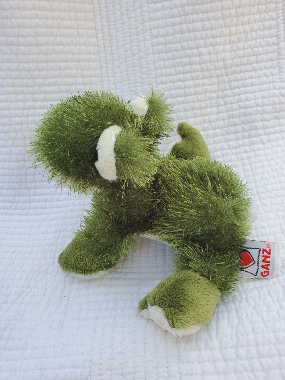GANZ Webkinz Green Plush Frog